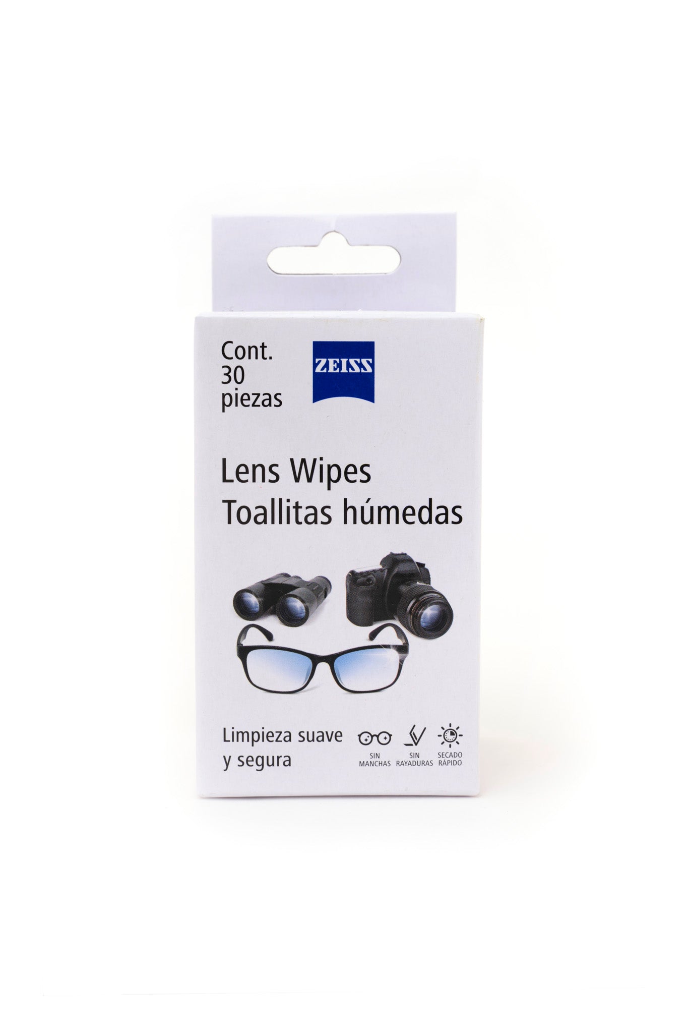 LIMPIA GAFAS LENS WIPES ZEISS CAJA X 30 LG1006